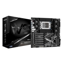 ASRock WRX90 WS EVO Workstation Motherboard - sTR5, 8x DDR5 ECC, 7x PCIe 5.0 ASRock WRX90 WS EVO Workstation Motherboard - sTR5, 8x DDR5 ECC, 7x PCIe 5.0